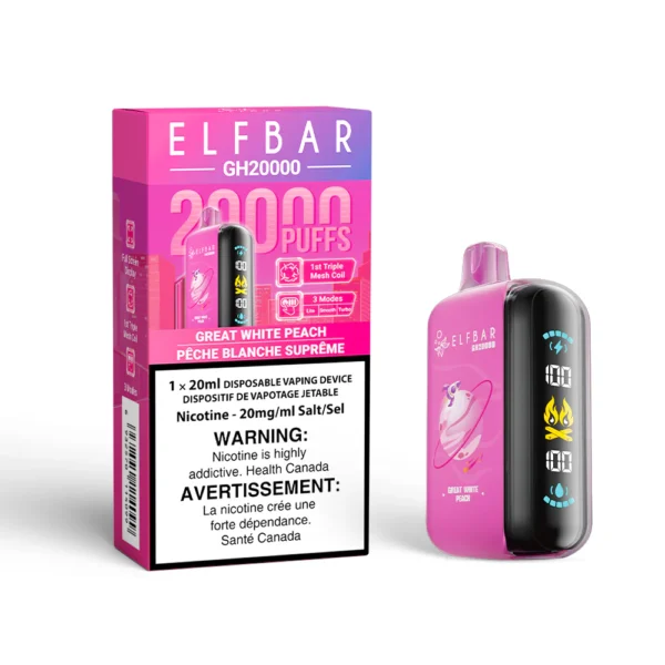 Elfbar GH 20000 - Great White Peach